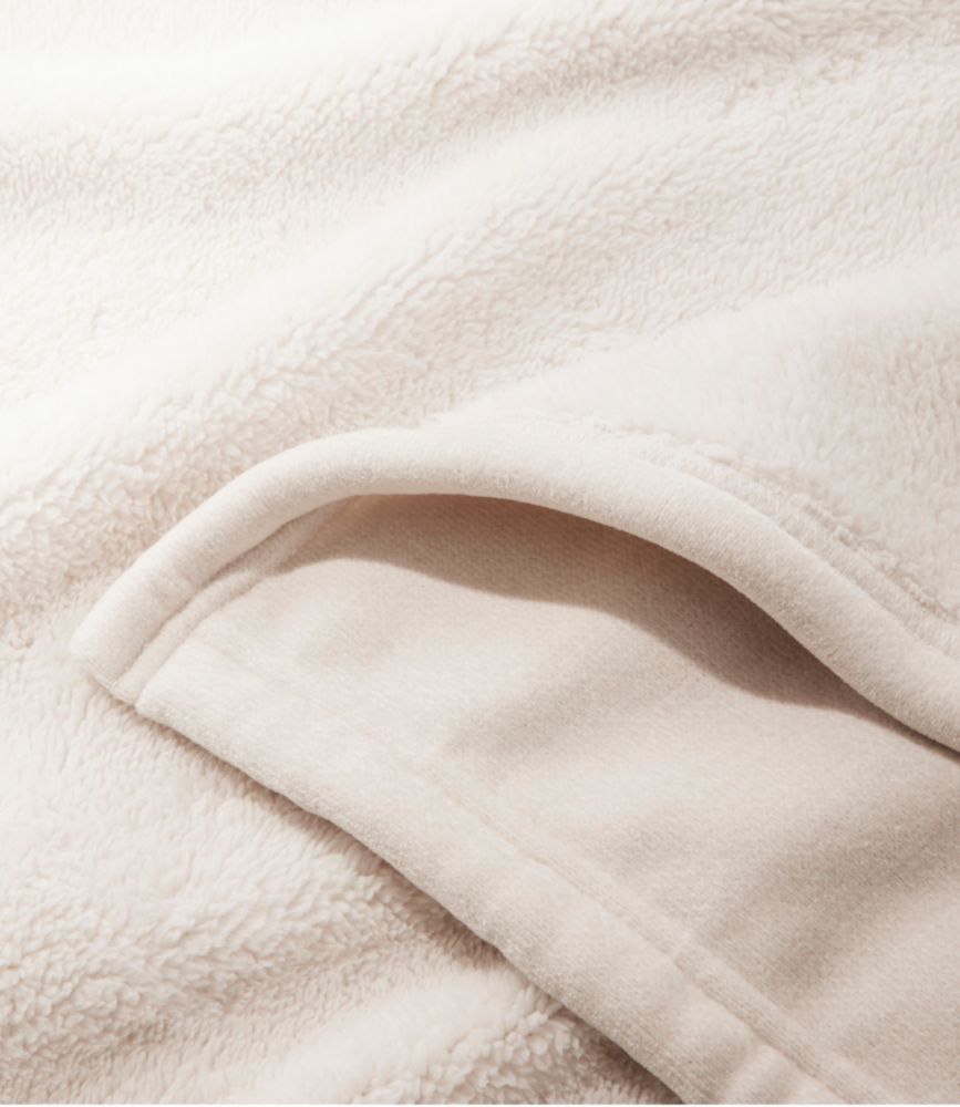 Cozy Chenille Wearable Throw, Cream, small image number 4