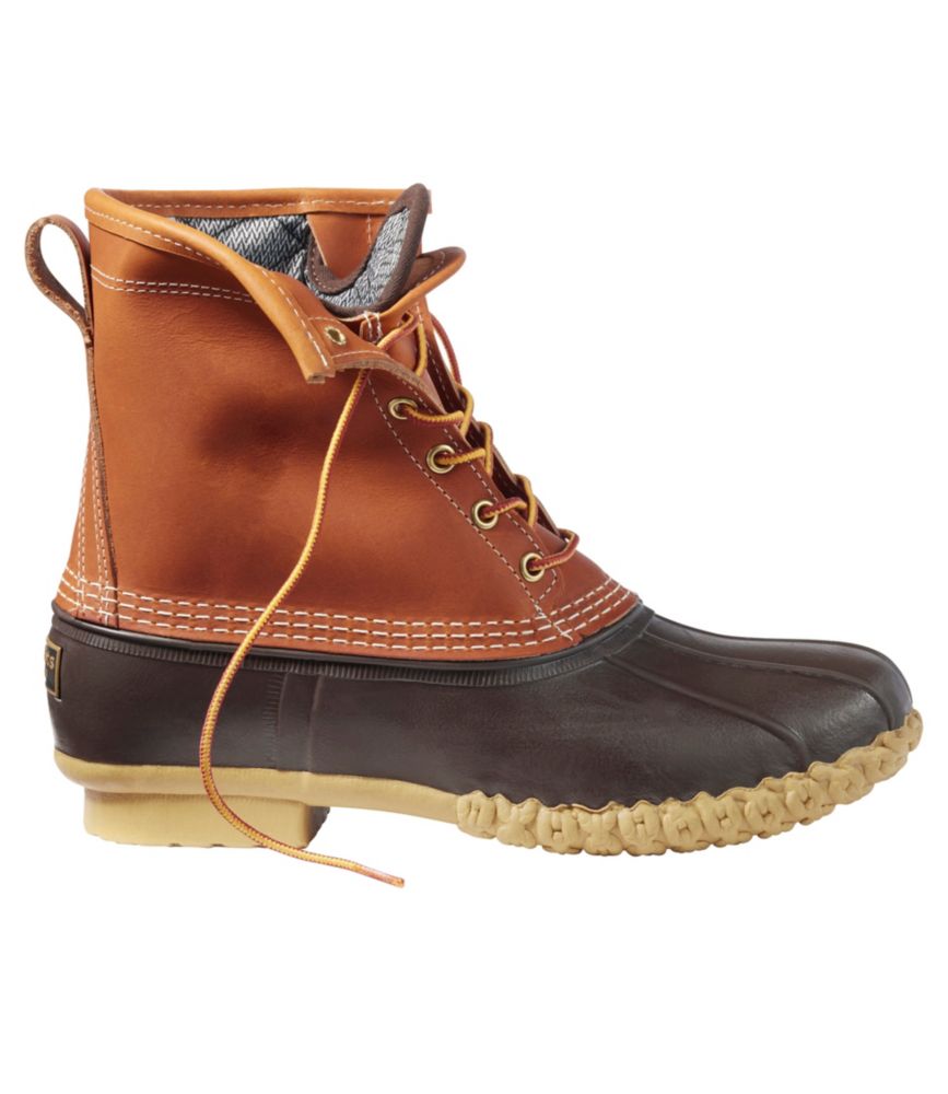 Men's Bean Boots, 8" Waterproof/Insulated