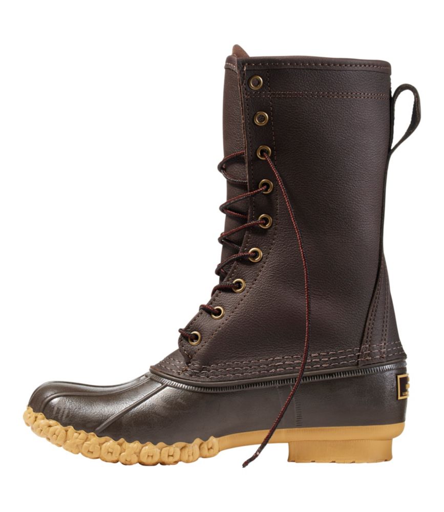Women's Maine Hunting Shoes, 10" Waterproof Insulated, Brown/Brown, small image number 2