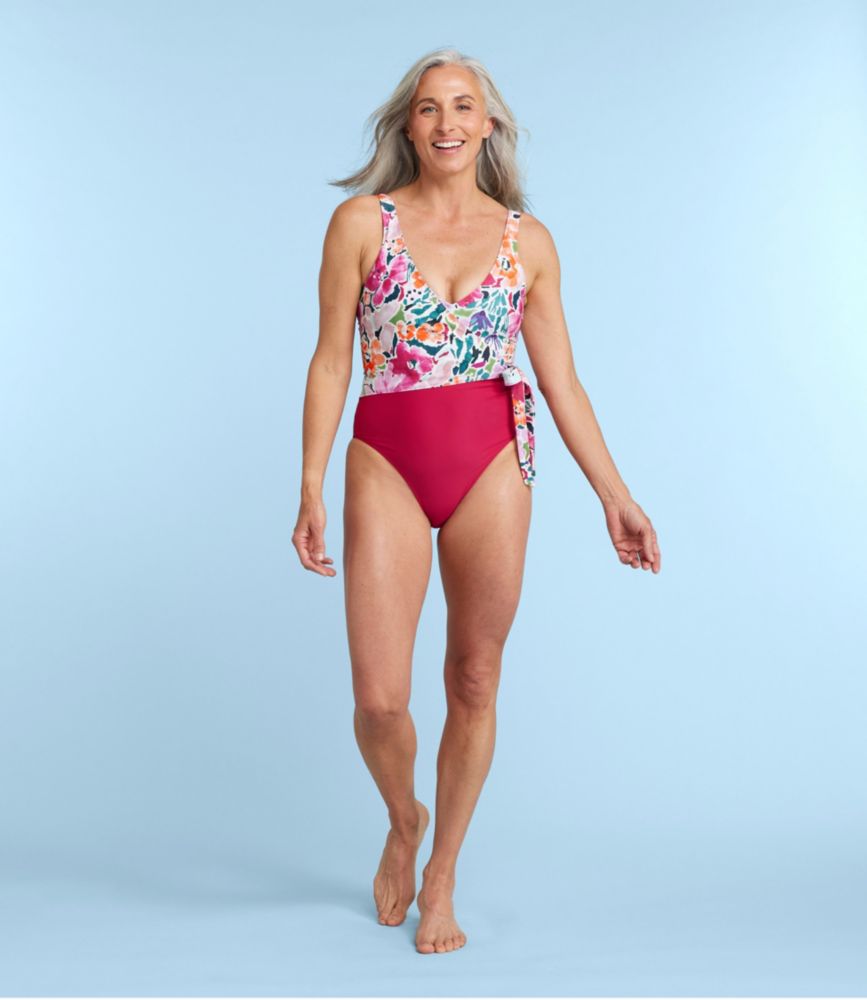 Women's L.L.Bean x Summersalt The Perfect Wrap One-Piece