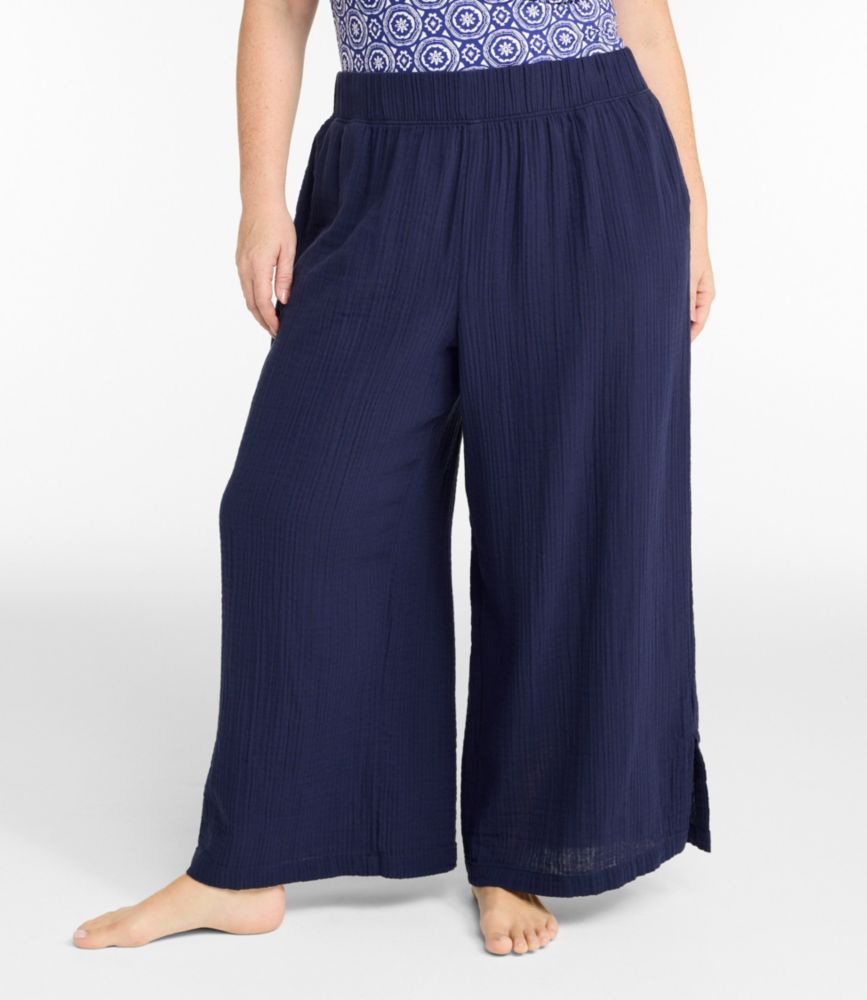 Women's Cloud Gauze Wide-Leg Pants