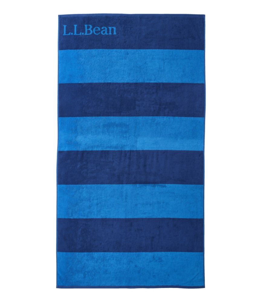 Seaside Beach Towel Rugby Stripe L.L.Bean for Business