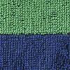 Seaside Beach Towel, Rugby Stripe, Bright Elm/Ocean Blue, swatch