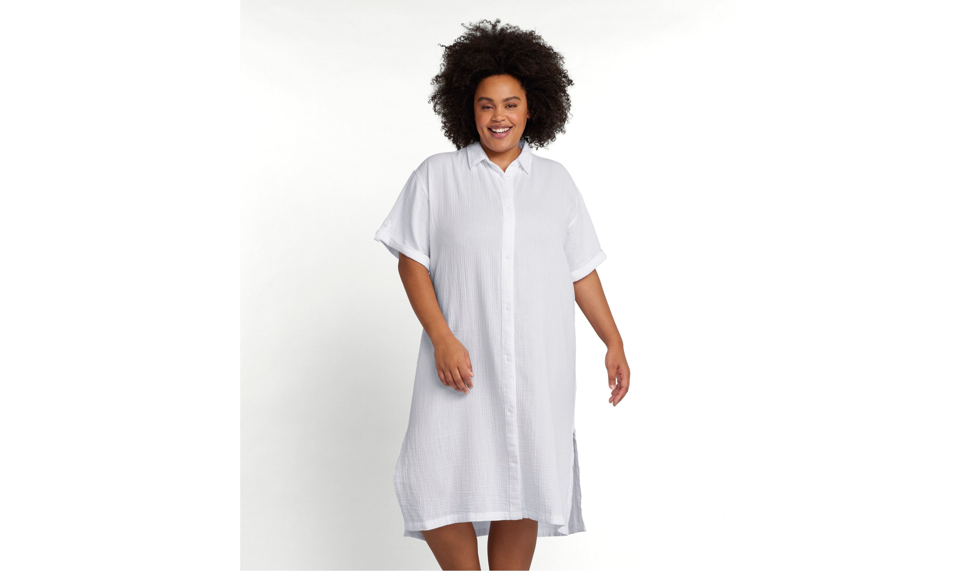 Women's Cloud Gauze Midi Dress