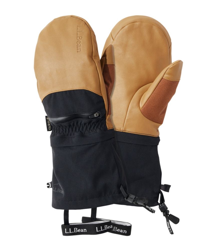 Adults' Wildcat GORE-TEX Ski Mittens, Light Saddle, small image number 1