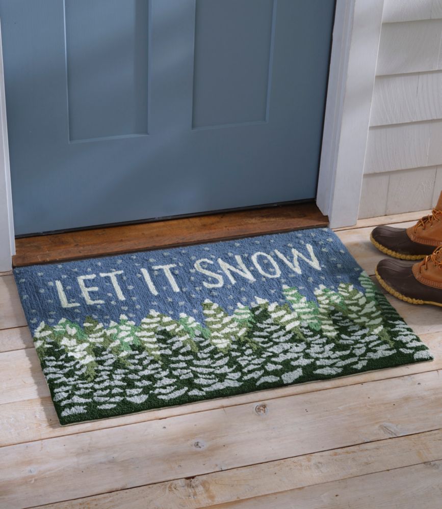 Indoor/Outdoor Vacationland Rug, Frosted Trees, Multi, small image number 4
