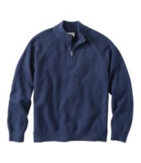 Men's VentureStretch Ottoman-Rib Pullover, Quarter-Zip