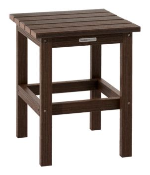 Recycled Poly Lumber Square Side Table, New