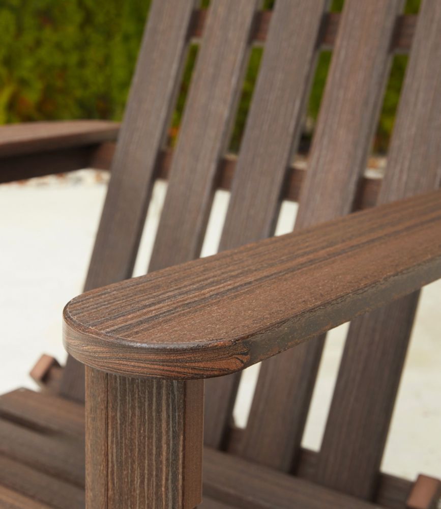 Recycled Poly Lumber Adirondack Chair, Classic
