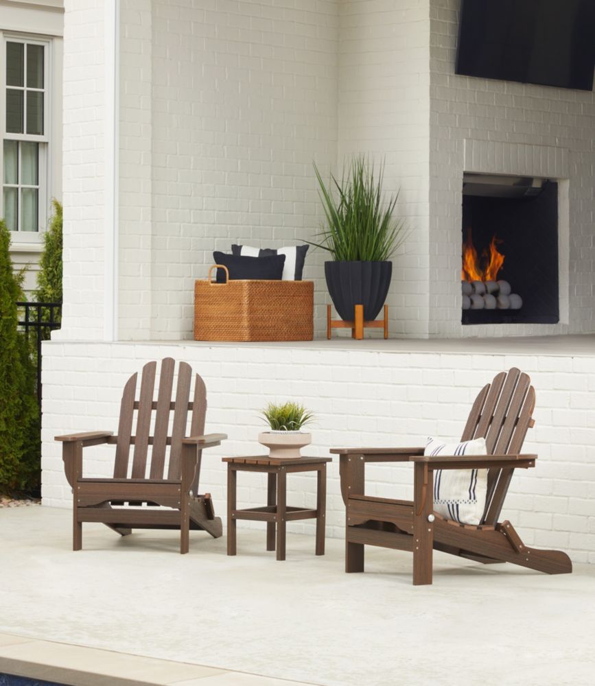 Recycled Poly Lumber Adirondack Chair, Classic