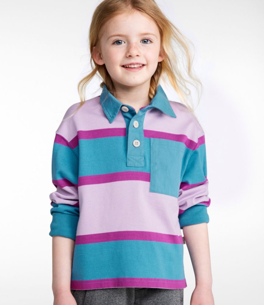 Kids' Striped Rugby Shirt