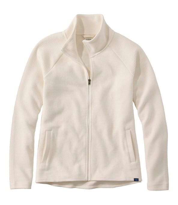 Lakewashed Double-Knit Full Zip , Sea Salt, large image number 0