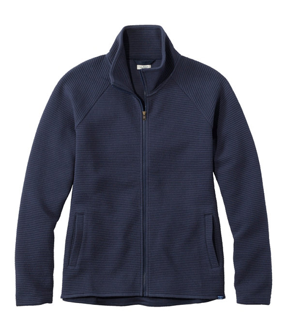 Lakewashed Double-Knit Full Zip , Classic Navy, large image number 0