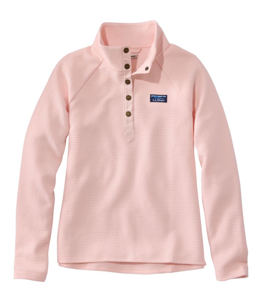 Women's Lakewashed Double-Knit Quarter-Snap