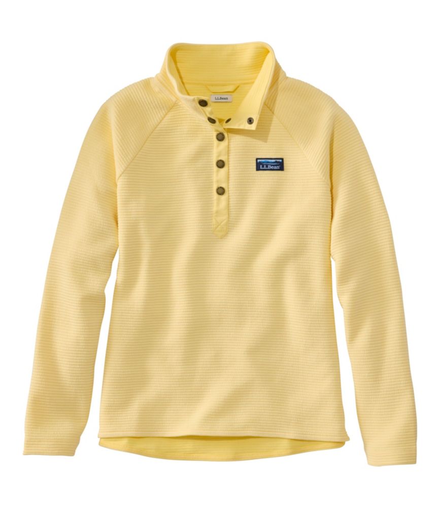 Women's Lakewashed Double-Knit Quarter-Snap