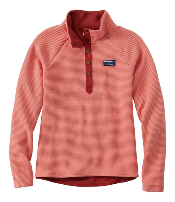 Lakewashed Double-Knit Quarter-Snap , , large image number 0