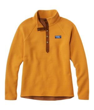 Women's Lakewashed Double-Knit Quarter-Snap