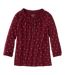 Color Option: Deep Rosewood Paisley Dot, $59.95