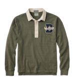 Men's Bean's Vintage Soft Rugby, Embroidered