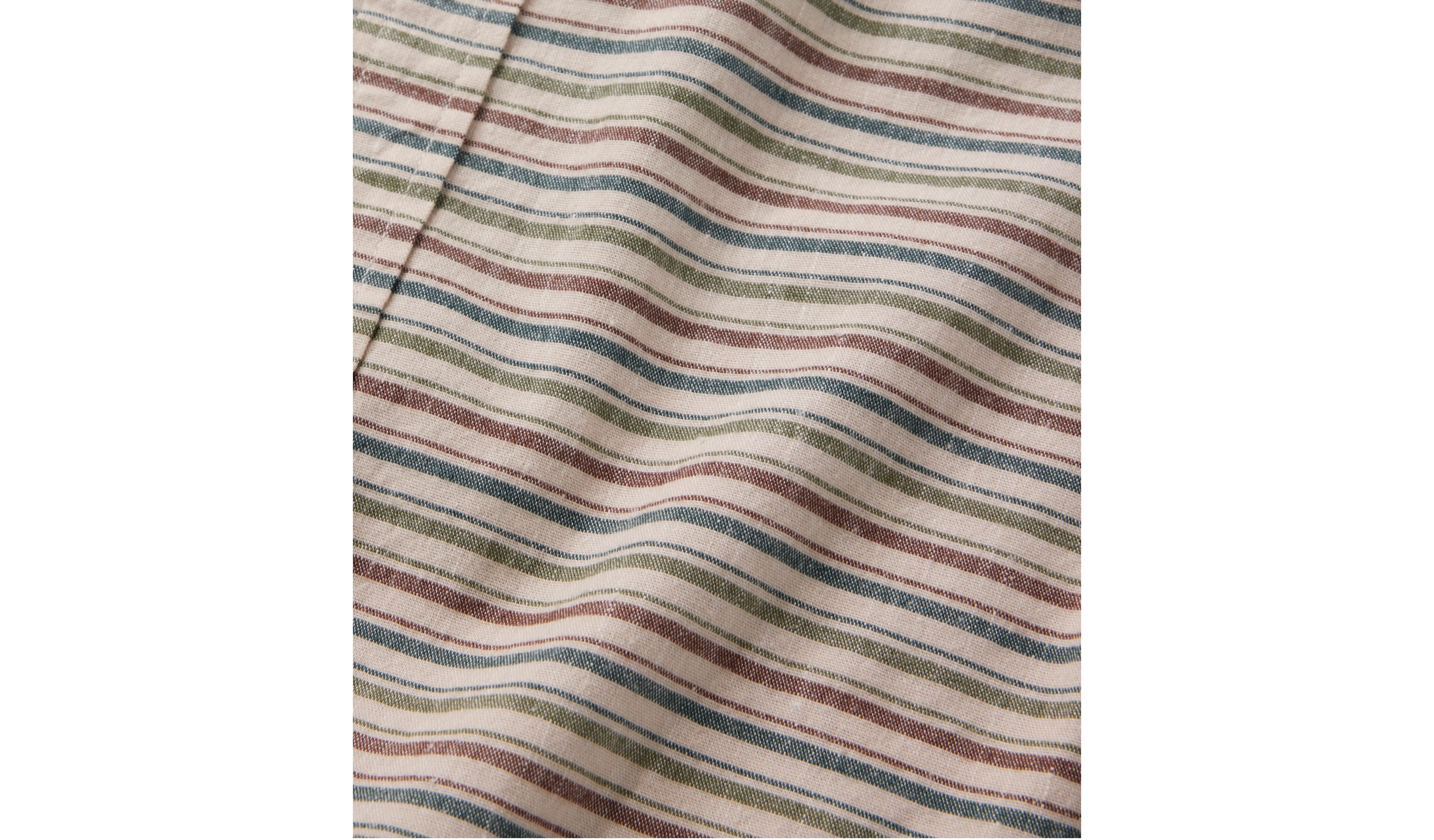 Men's Stonecoast Hemp Shirt, Slightly Fitted, Long-Sleeve, Stripe