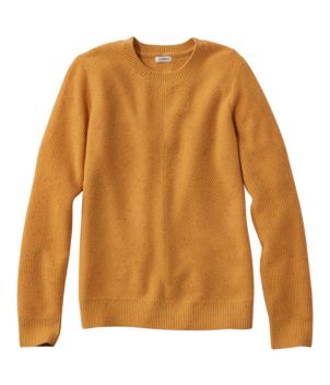 Women's Classic Cashmere Textured Sweater, Crewneck