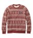 Color Option: Red Chestnut Fair Isle, $89.95