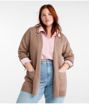 Women's Wicked Soft Cotton/Cashmere Coatigan Sweater