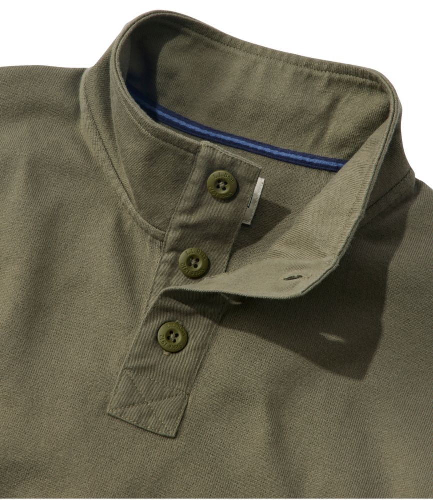 Men's Bean's Vintage Soft Rugby, Mockneck, Classic Navy, small image number 6