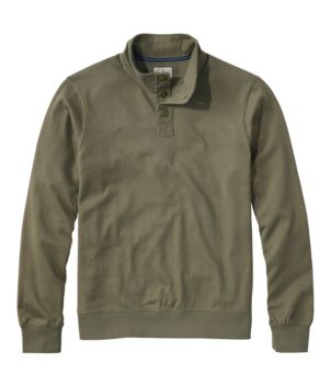 Men's Bean's Vintage Soft Rugby, Mockneck, New