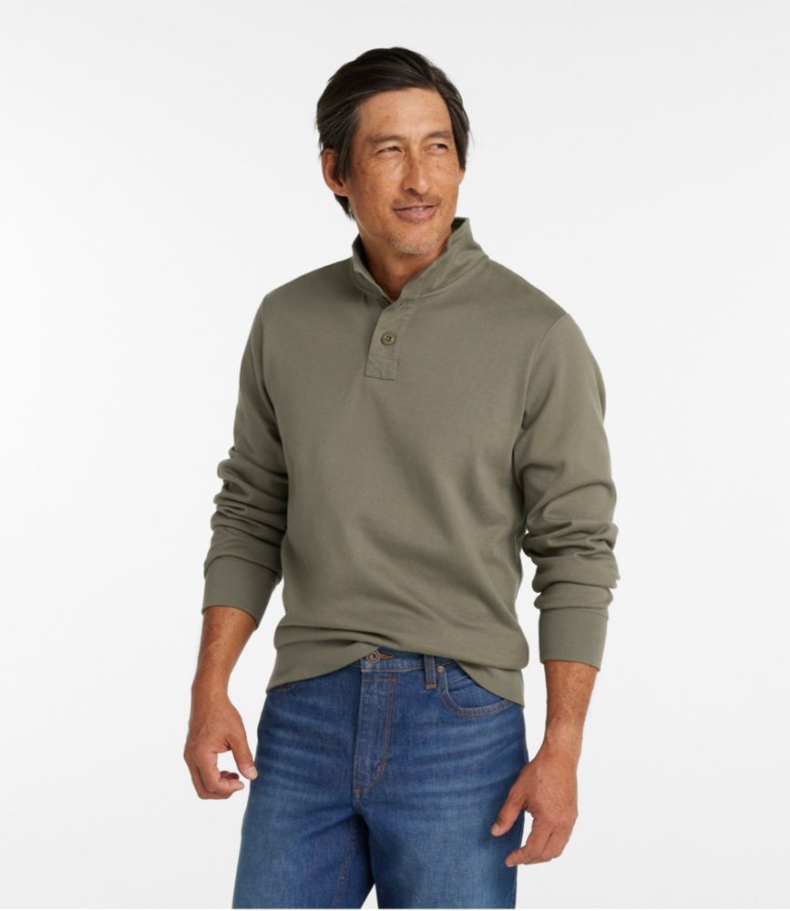 Men's Bean's Vintage Soft Rugby, Mockneck