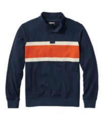 Men's Bean's Vintage Soft Knit Henley, Stripe