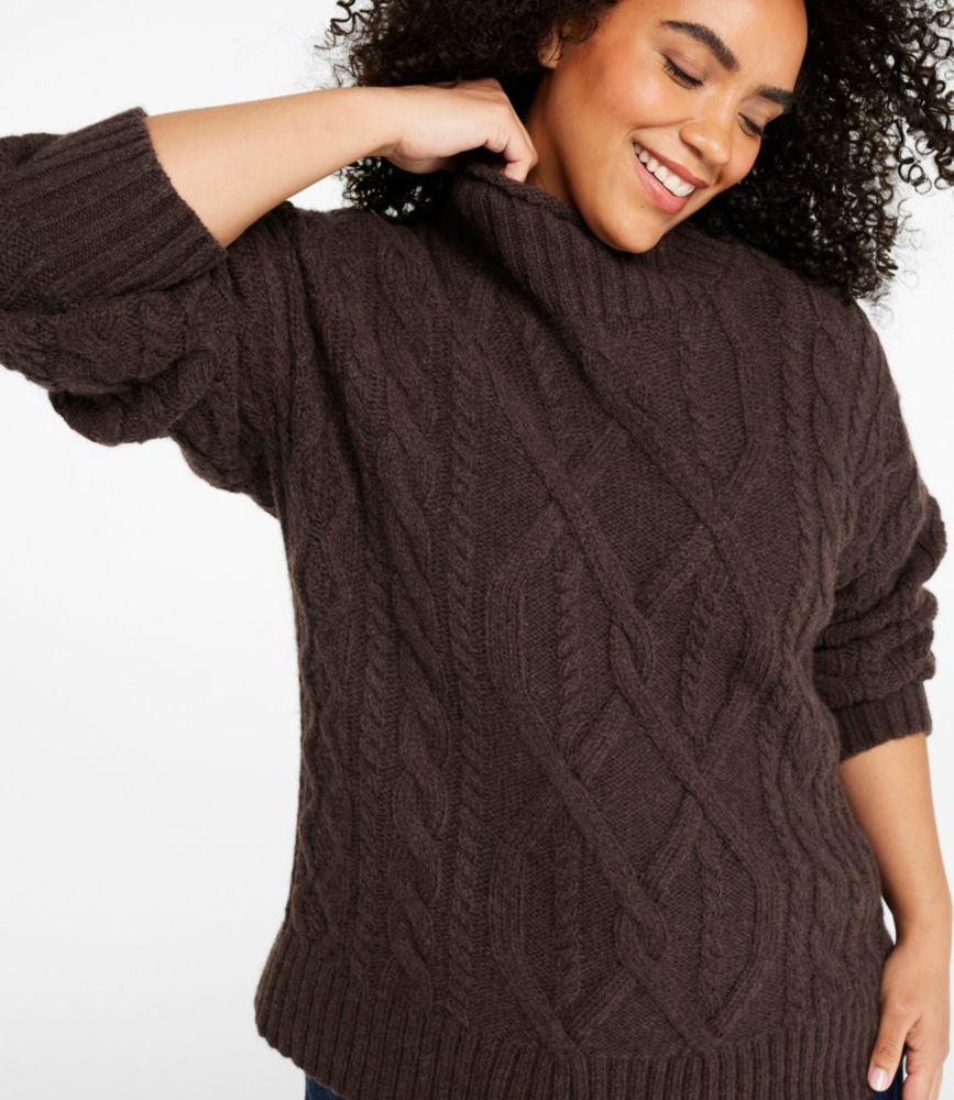 Women's 1912 Heritage Wool Blend Mockneck Sweater | Sweaters at L.L.Bean