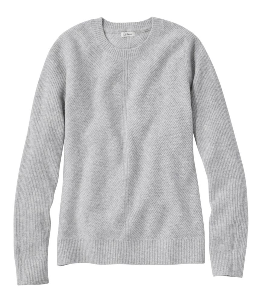 Women's Classic Cashmere Textured Sweater, Crewneck