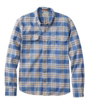 Men's Stonecoast Hemp Shirt, Slightly Fitted Untucked Fit, Plaid