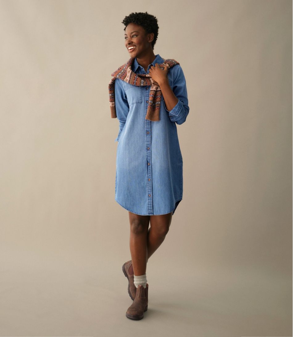 shirt dress and jeans Womens Next Mid Blue Denim Midi US 8 Petite perfect for showing off your favorite kicks while keeping things comfy and cute 8 WAYS TO WEAR A