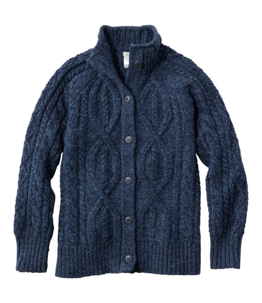 Women's 1912 Heritage Wool Blend Mockneck Cardigan