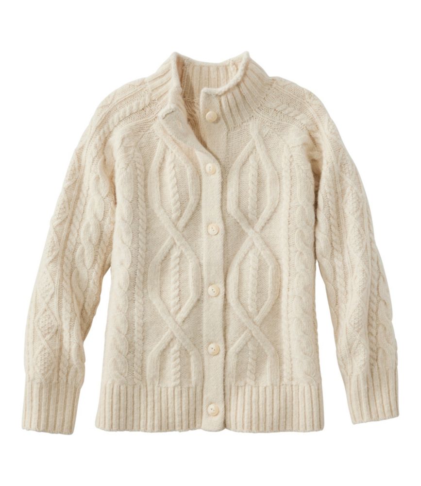 Women's 1912 Heritage Wool Blend Mockneck Cardigan