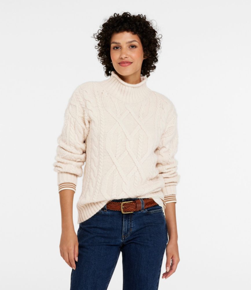 Women's 1912 Heritage Wool Blend Mockneck Sweater