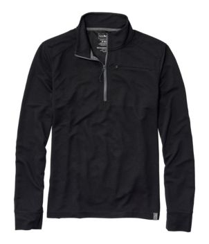 Men's VentureStretch Ottoman-Rib Pullover, Quarter-Zip