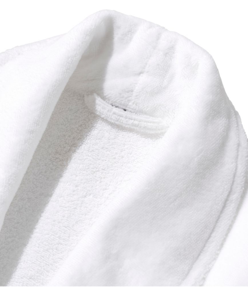 Women's Soft Plush Terry Robe, White, small image number 5