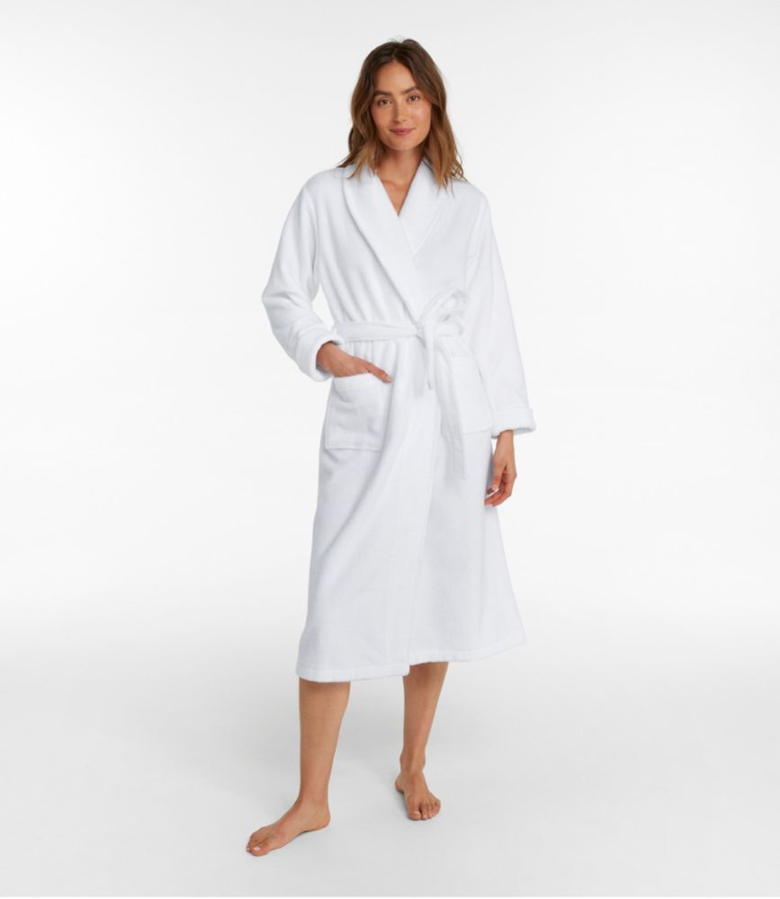 L.L. Bean Women's Soft Plush Terry Robe