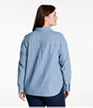 Women's Essential Chambray Shirt, Clean Indigo, small image number 2