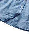 Women's Essential Chambray Shirt, Clean Indigo, small image number 4