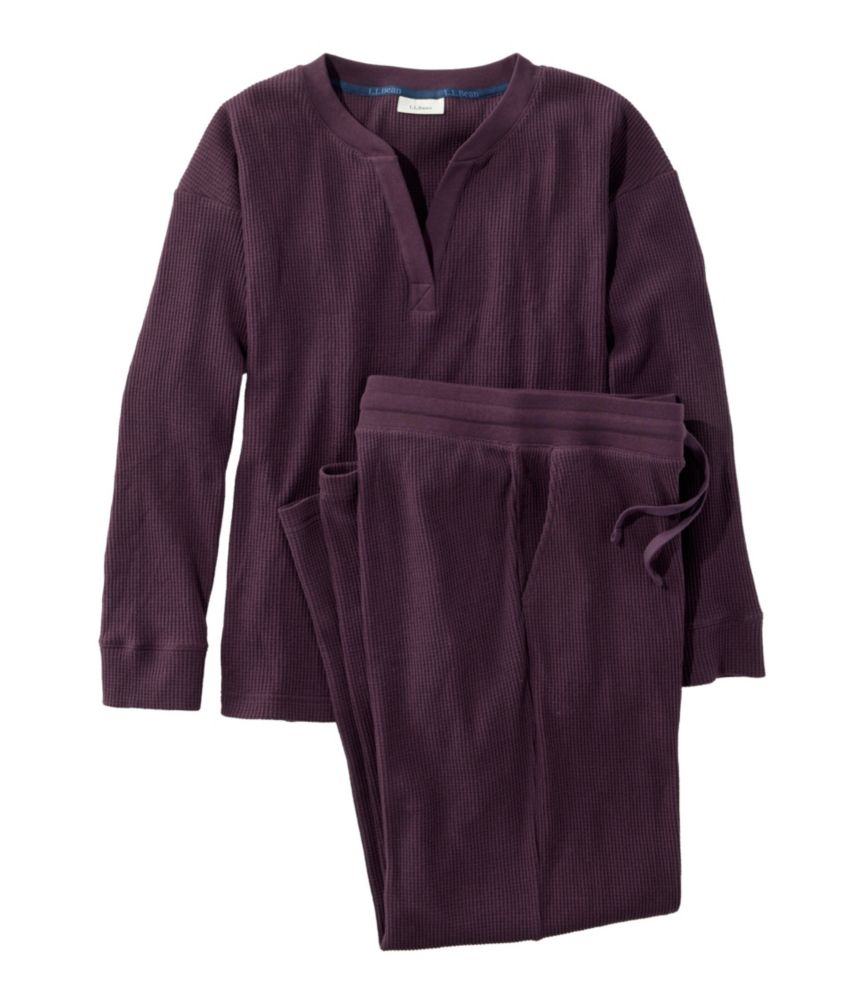 Women's Soft Waffle Sleep Set