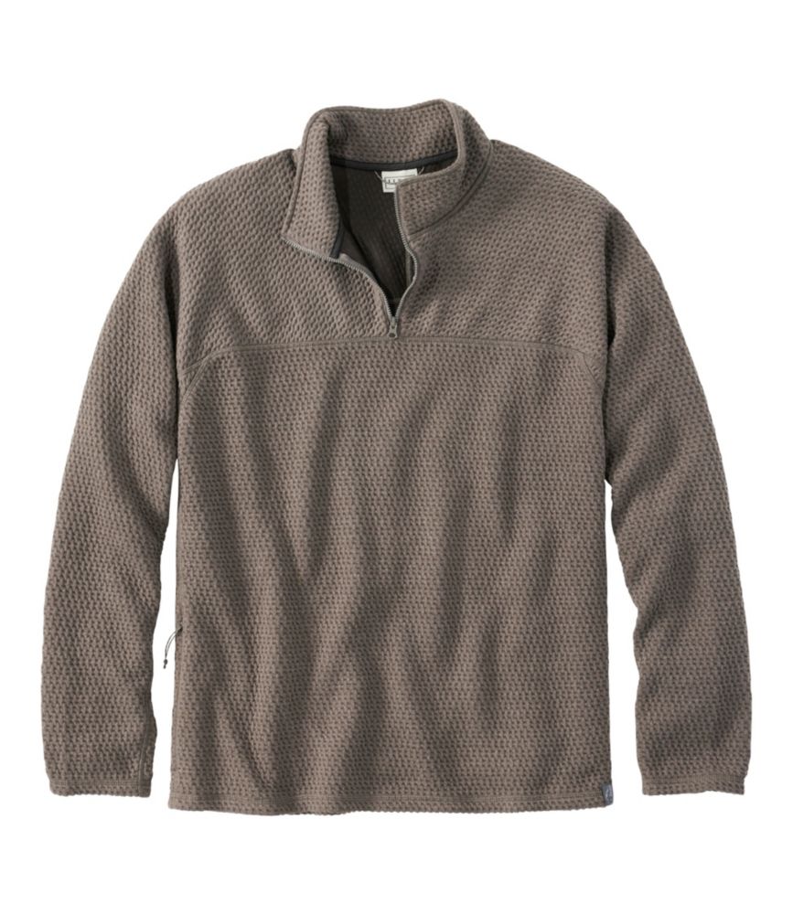 Men's Ridgeknit Pullover, Quarter-Zip