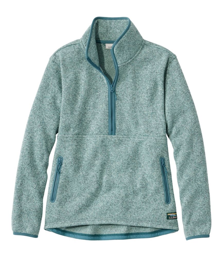 Women's L.L.Bean Sweater Fleece Half-Zip Pullover