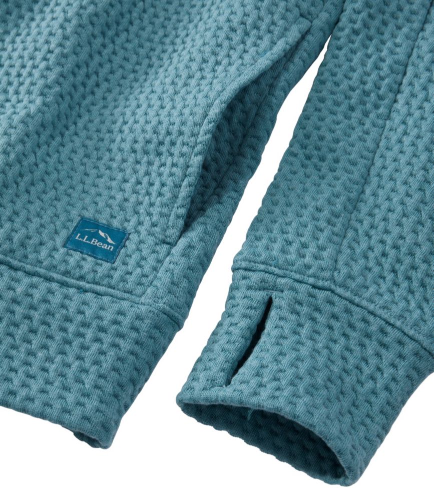 Women's Ridgeknit Half-Zip Pullover, Oversized