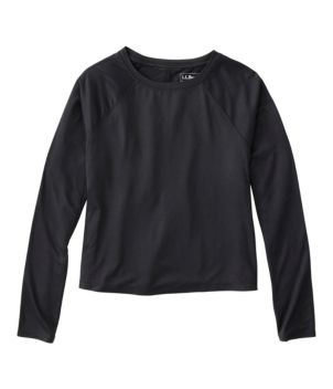 Women's Movement Essential Tee, Long-Sleeve Cropped