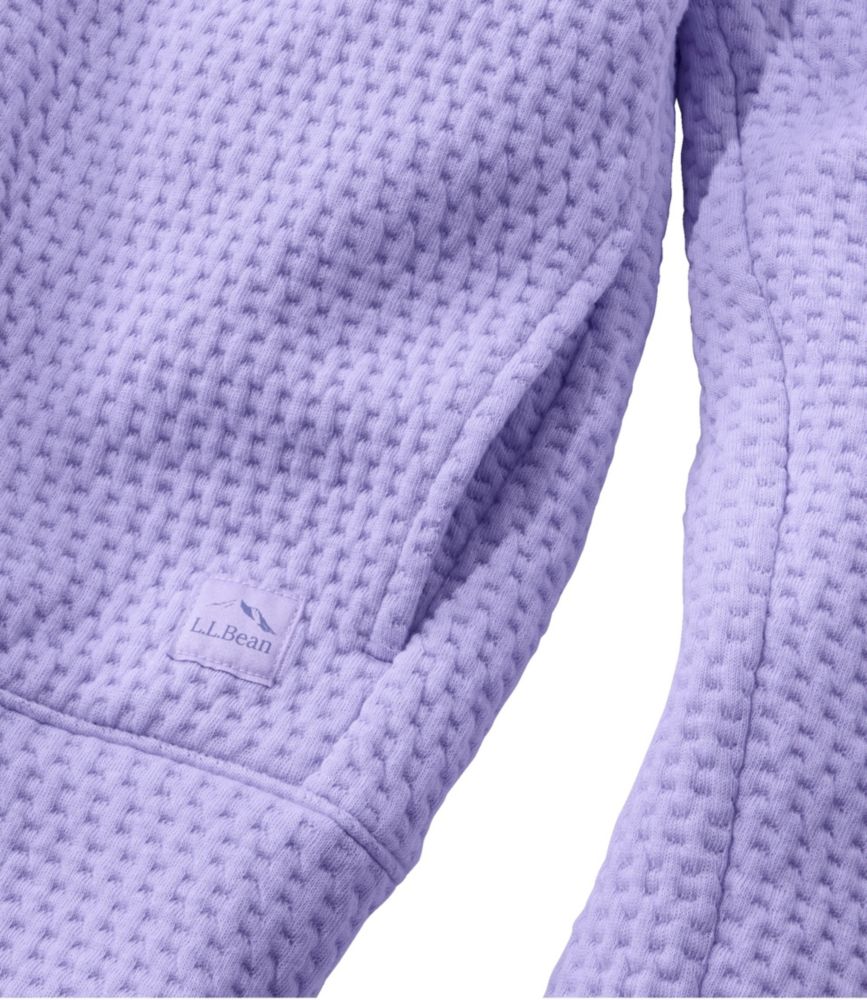 Women's Ridgeknit Half-Zip Pullover, Oversized, Warm Umber, small image number 5