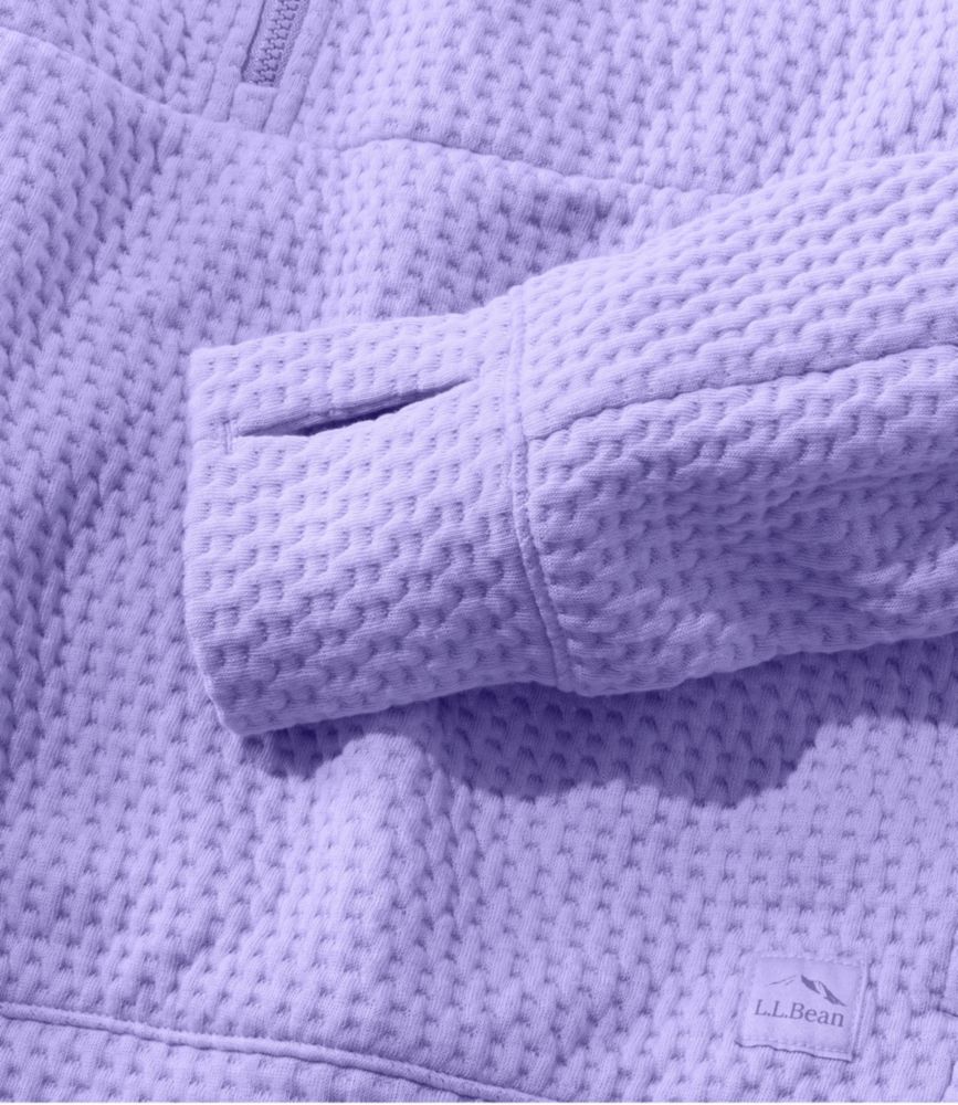 Women's Ridgeknit Half-Zip Pullover, Oversized, Warm Umber, small image number 6
